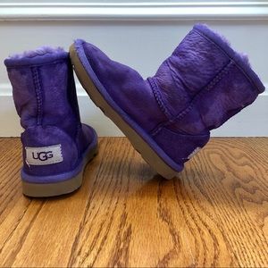Purple Toddler Girls’ UGG Boots, Size 10